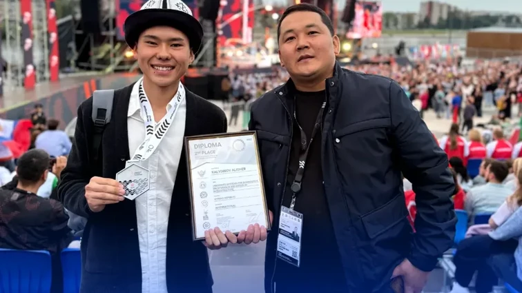 Студент БТК Алишер Калыдинов — серебряный призёр Чемпионата высоких технологий в Великом Новгороде!